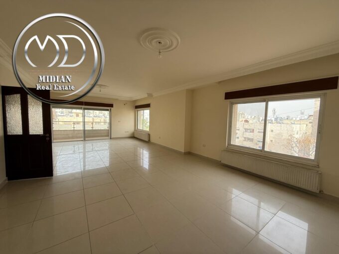 شقق طابقية فارغة للايجار الرابية مساحات 300م 4 نوم تشطيبات و ديكورات سوبر ديلوكس بسعر مميز