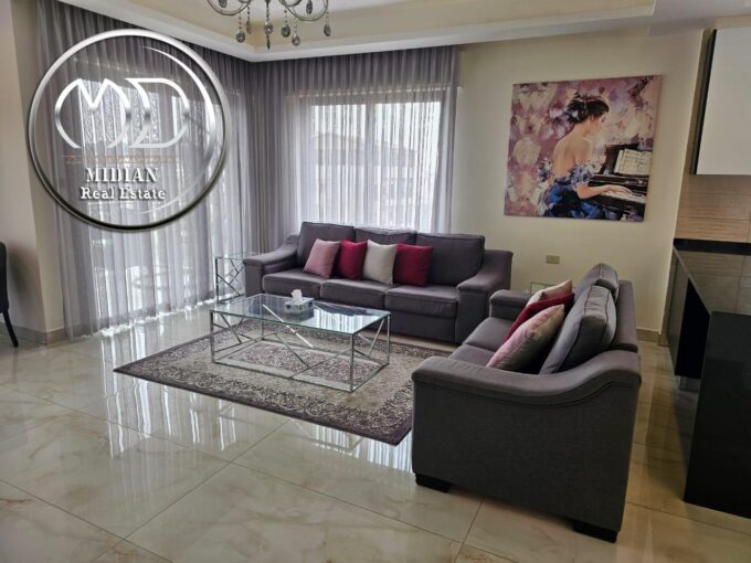 شقق مفروشة للايجار الشميساني مساحات 100م & 130م تشطيبات ديكورات فندقية فرش فاخر اطلالة جميلة