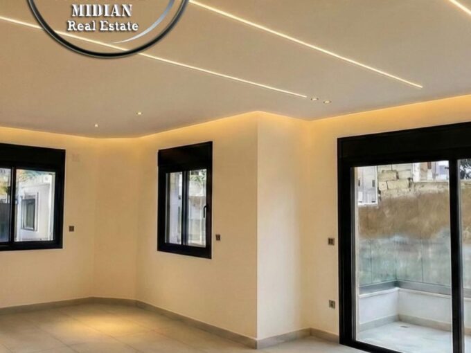 شقق ارضية جديدة للبيع تلاع العلي مساحات 145م & 175م مع تراسات و حدائق تشطيبات و ديكورات فاخرة