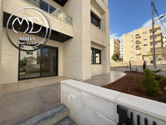 شقق أرضية جديدة للبيع دير غبار مساحات 135م & 145م مع تراسات و حدائق تشطيبات وديكورات فاخرة بأسعار مميزة