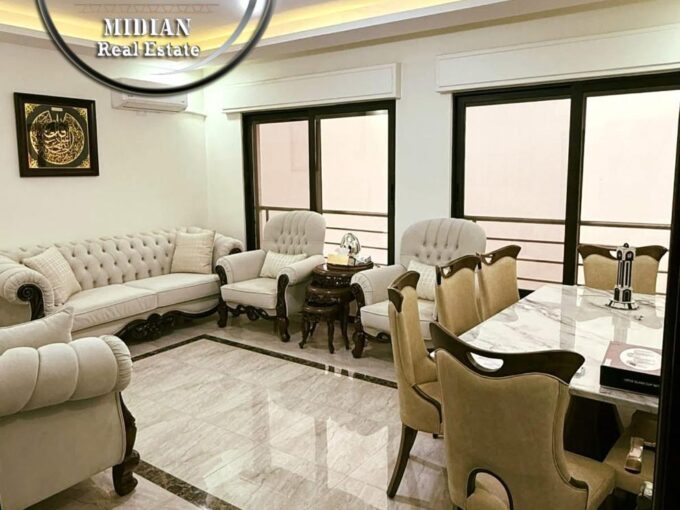 شقة للبيع ام السماق مساحة 150م طابق ثاني تشطيبات و ديكورات سوبر ديلوكس اطلالة جميلة بسعر مميز جداً